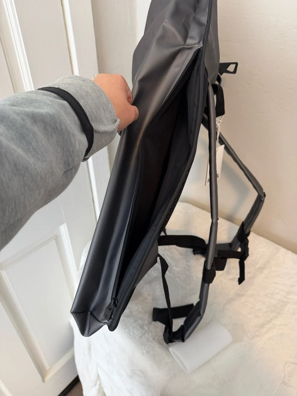 Rains rolltop rucksack
